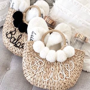 Bride Straw Purse - Bridal Shower Gift Ideas - Gift for the Bride
